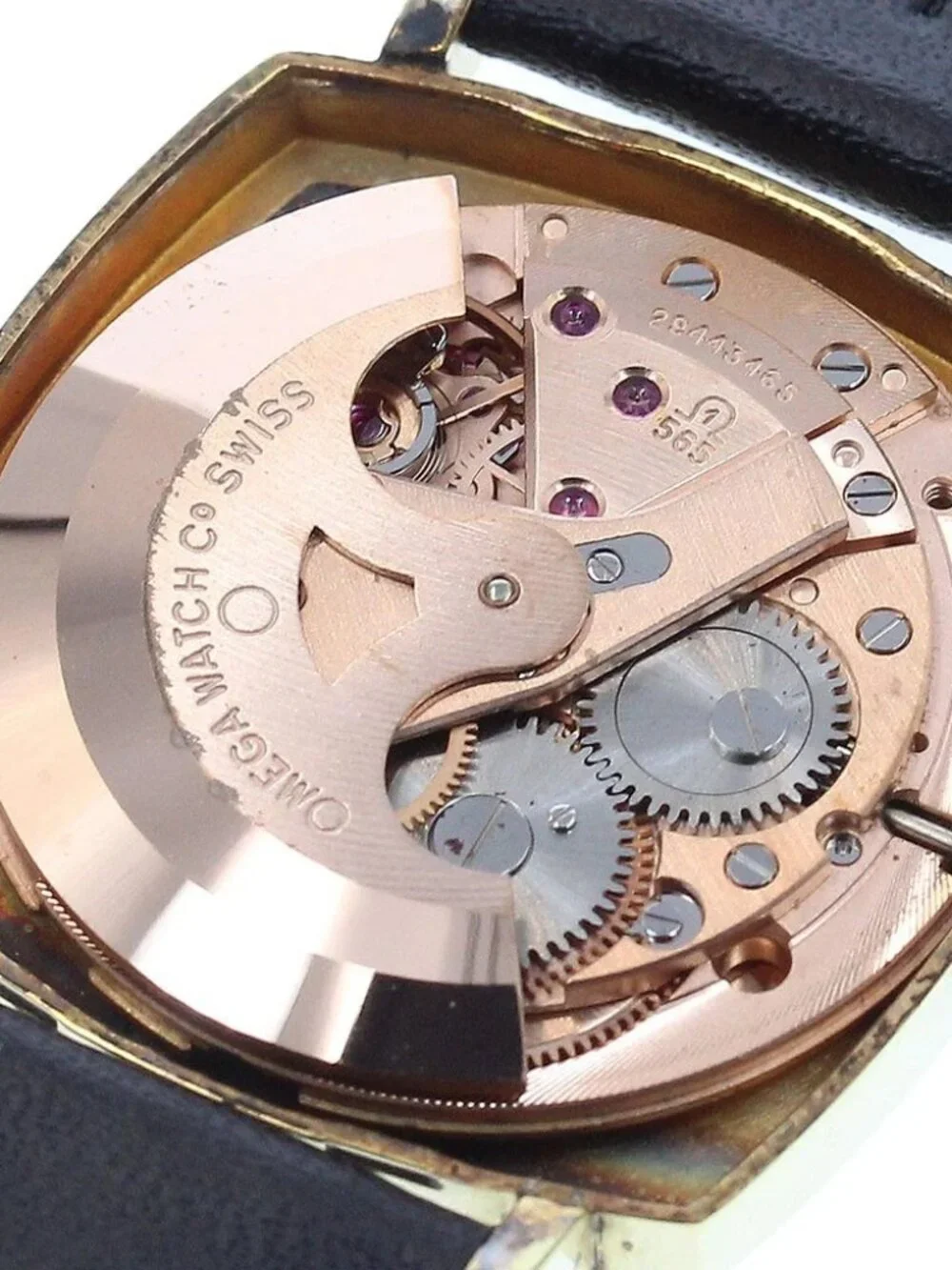 OMEGA Geneve 162.010 Date cal.565 Silver Dial Automatic Men's Watch_966584